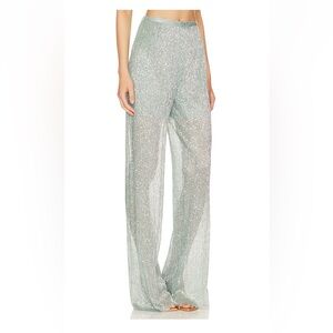 Sabina Musayev - Mark Pant in Sage Blue, size small. Like new worn once!